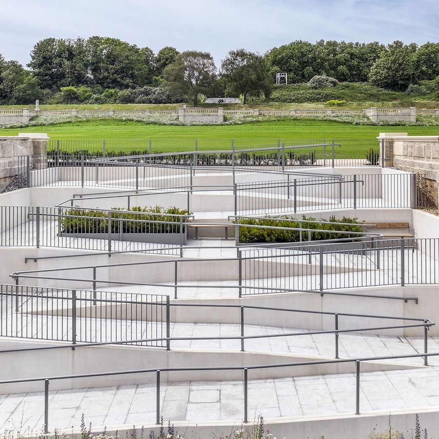 Accessible route on the Terraces